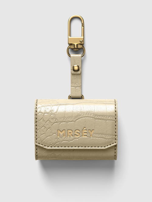 AirPods Case - Sand Croco