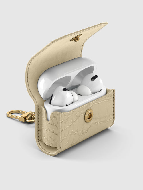 AirPods Case - Sand Croco