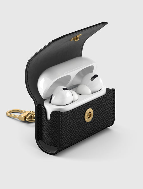 AirPods Case - Black Saffiano