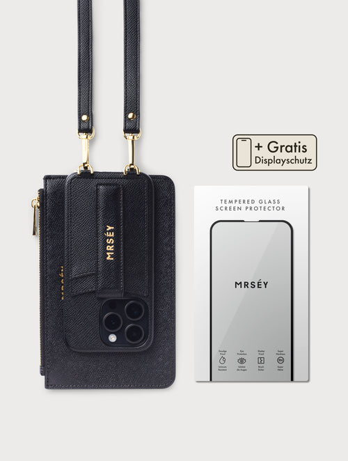 Bestseller Set Black (Case + Pouch + free screen protector)