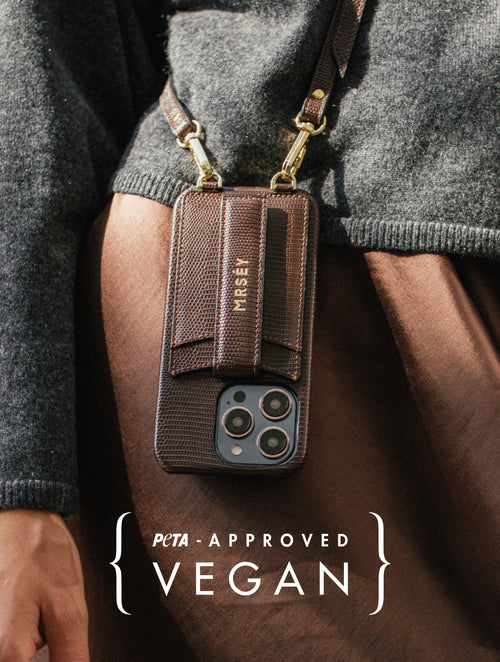 iPhone Case with Strap - Chocolat