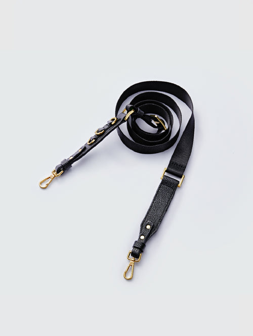 Extra-wide Strap - Leather & Nylon