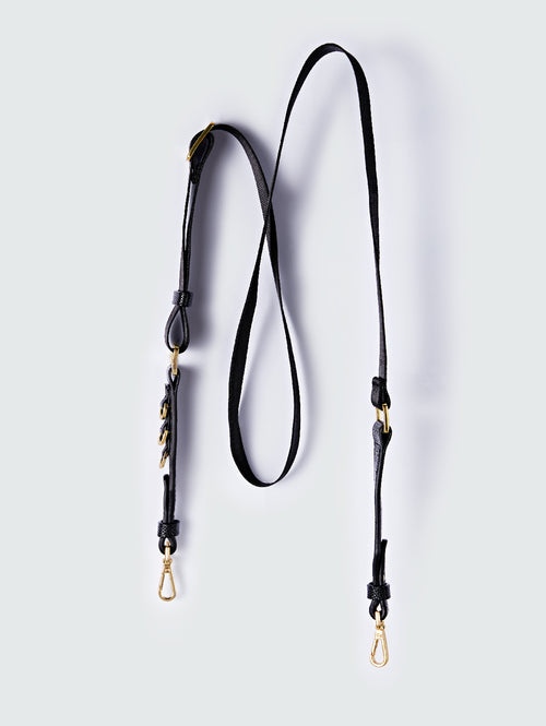 Extra-wide Strap - Leather & Nylon