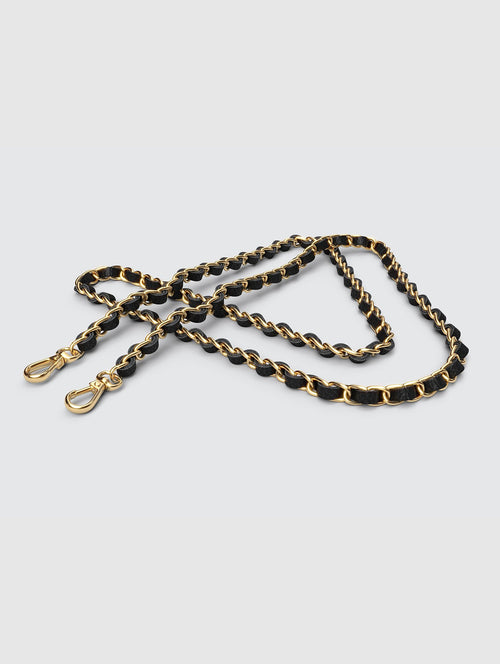 Chain Strap Gold & Black