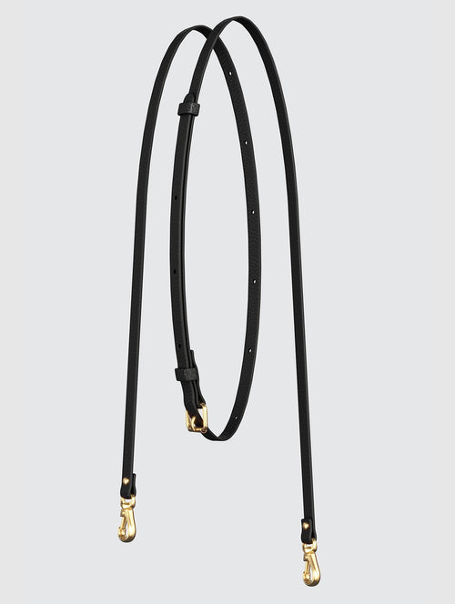 shoulder strap - black/gold