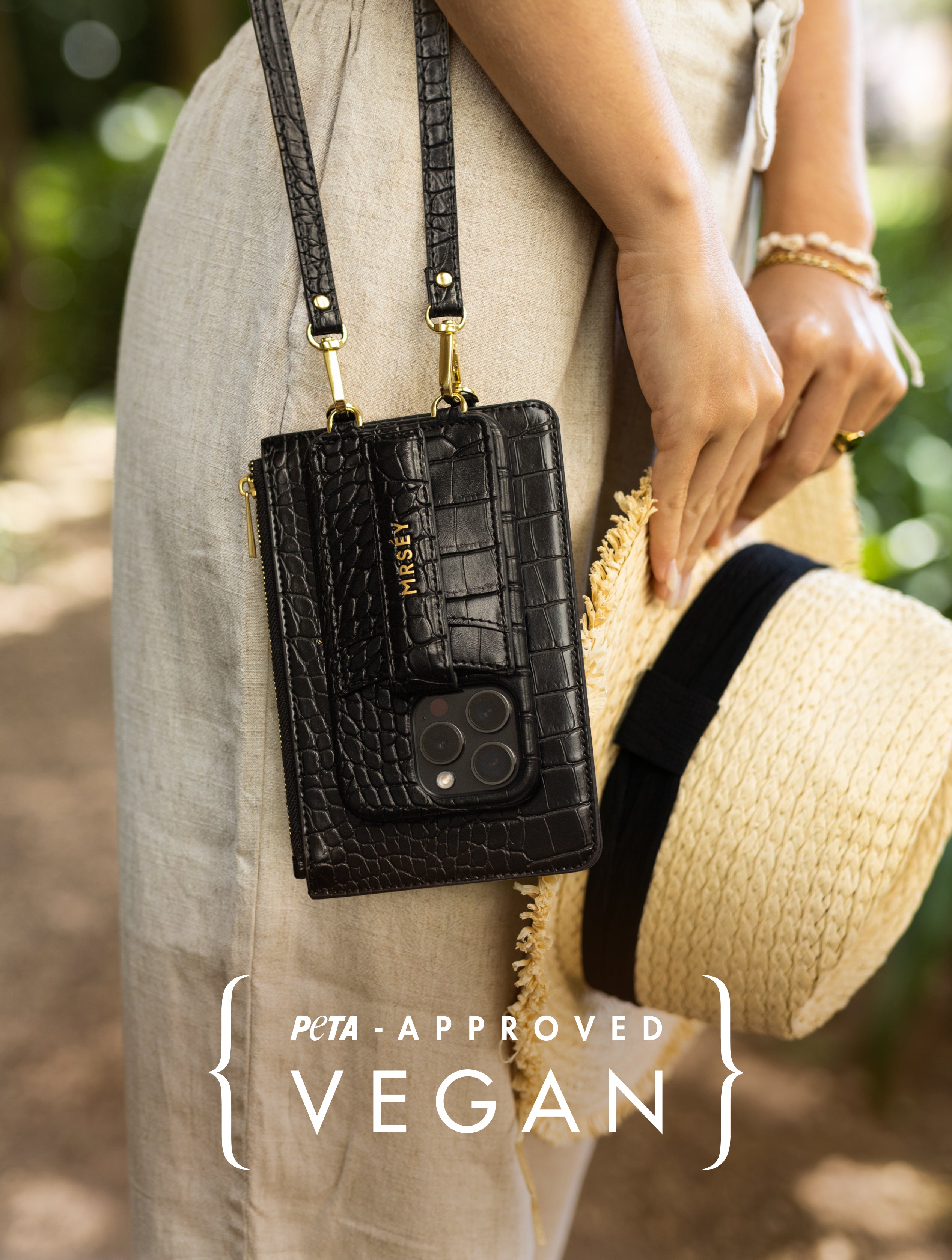 Crossbody Set Black Croco – MRSÉY CH & EU (NEU)