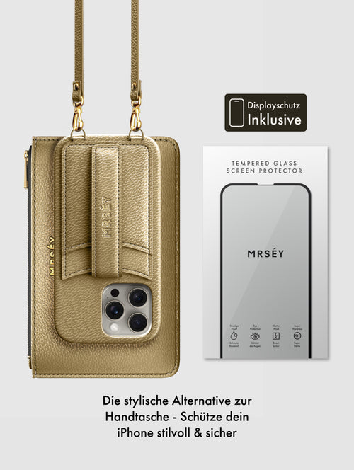 Bestseller Set Gold (case + pouch + free screen protector)