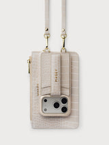 Crossbody Set Sand Croco