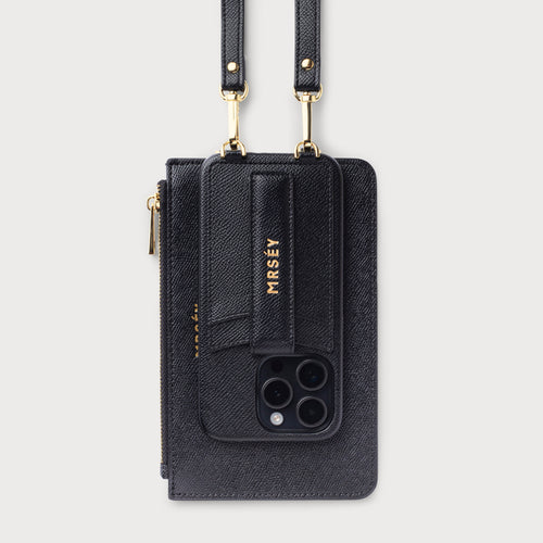 Case + Pouch Set Schwarz