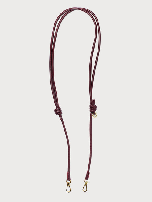 Tubular Strap - Burgundy
