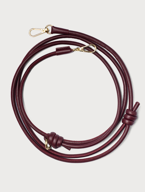 Tubular Strap - Burgundy