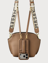 Tulip Bag Crossbody Set - Taupe